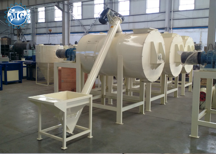 Simple dry mortar production line