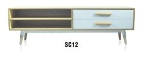 Quality North Europe style wood home buffets furniture TV cabinet wholesale