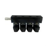 Alloy 12V LPG CNG Injector for 4 Cylinder Vehicles Professional Tested 3 Ohm