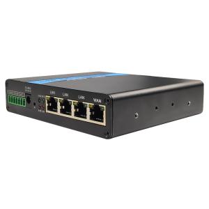 China Durable 880Mhz Industrial Ethernet Router Din Rail Black Color on sale