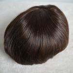 Full Swiss Lace French Lace Human Hair Replacement Wig Human Hair System Men
