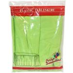 Disposable Plastic Table Skirt for Kitchen Dining Catering Wedding Birthday