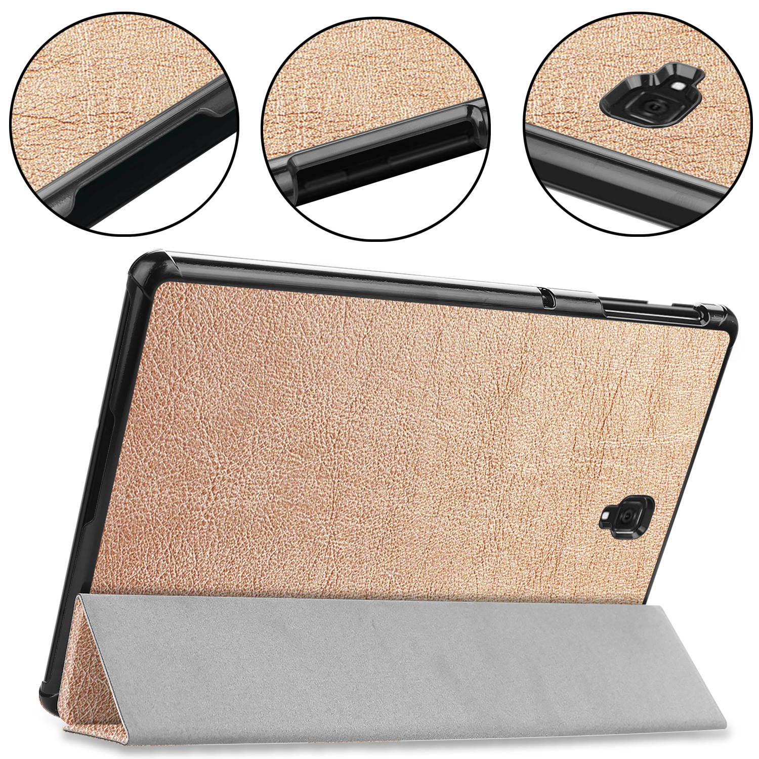 Samsung Galaxy Tab S4 10.5 Inch 2018 Case Stand Cover for Tab S4 10.5'' 2018(SM-T830 /T835/T837)