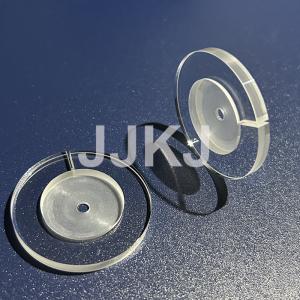 Quality High Hardness Synthetic Sapphire Glass 99.999% Sapphire Crystal Lens wholesale