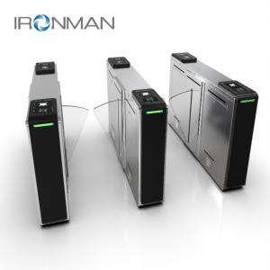 Quality One Piece Face Recognition Turnstile Gate Entrance Quick Pass Anti Collision wholesale