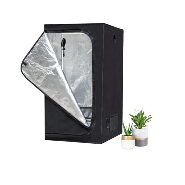 600D Mylar，Hydroponics Grow Tent for Plants Growing, 2x2ft, Good Ventilation,