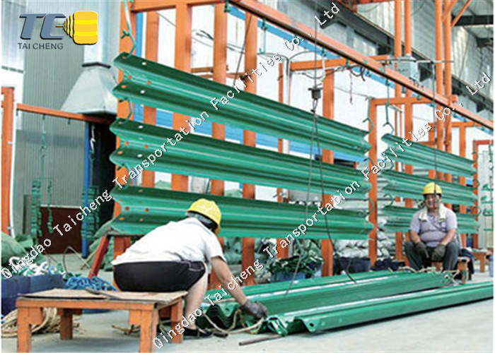 Traffic Highway Guardrail Roadway Safety Crash Barrier W Beam Guardrail