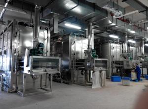 Quality garlic mesh belt dryer in SUS304 ,heating source is steam ,electricicty ,gas furance ,overheat steam wholesale