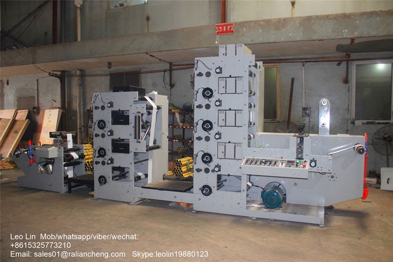 High Speed Flexo Roll Film Printing Machine Thermal Paper Roll Printing Machine