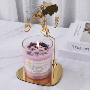 Quality 4 Color Christmas Scented Candles In Glass Jars With Private Label wholesale