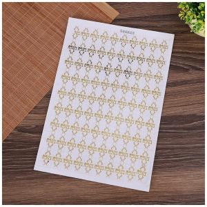 Quality Manual Account Luminous Star Stickers 1.25mm Mobile Back Sticker wholesale