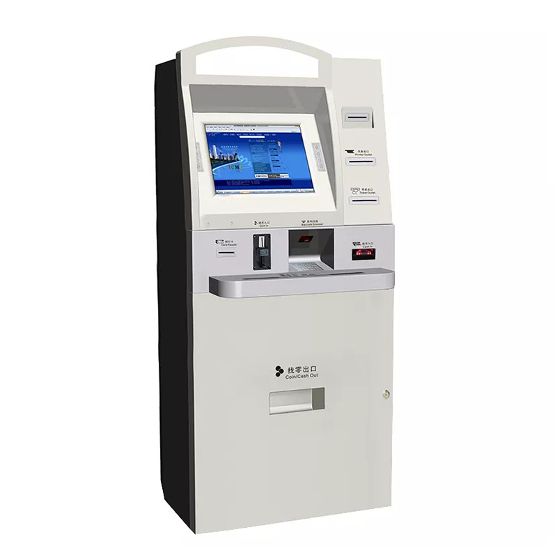 Indoor Coffee Shop Self Payment Kiosk With Camera NFC Reader