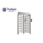 Fingerprint Full Height Turnstile Stainless Steel Single Pass Site