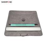 Waterproof Zippered Leather Portfolio