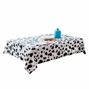 Quality Plain Dyed PEVA Square Plastic Tablecloth For Dinning wholesale