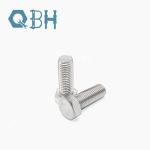 304 M2-M20 Steel Hex Bolt Plain Surface Treatment