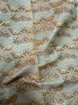 Soft Luxurious Viscose Jacquard Polyester Floral Jacquard Fabric For Upholstery