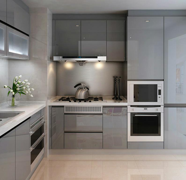 Customize Furniture Cabinet Kitchen Cabinets in Modern Design Complete Specifications