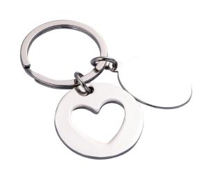 Quality Customized Logo Metal Keychain Holder With Individual Polybag Packaging wholesale