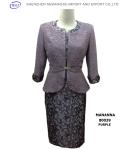 Fashion Ladies Suits Styles MANANNA 80039 Purple/Grey