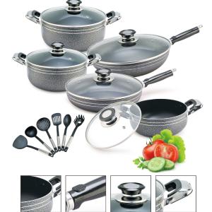 Quality Nonstick Aluminum Cooking Pots ＆ Pans Cookware Sets wholesale