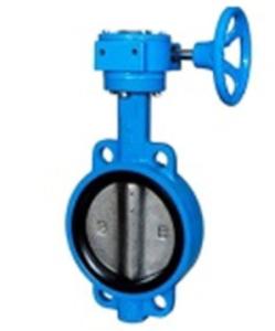 China Zero Leakage Centerline Butterfly Valves Wafer Gearbox Operated Feature on sale