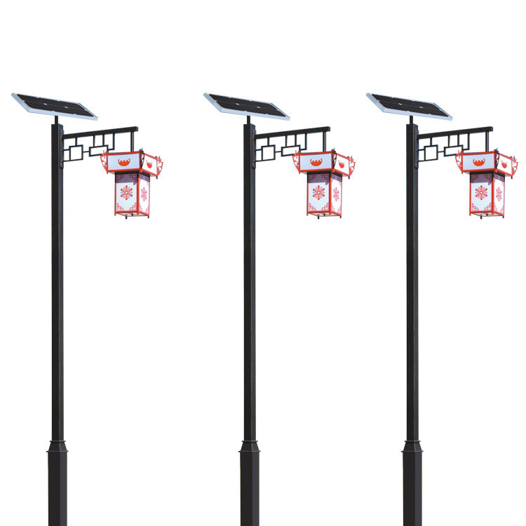 Modern Design Solar LED Garden Lights , Dc 12v 24v 50w Garden Light With Pole