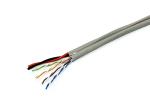 Electric Complex Siamese Camera Cable UTP CAT5E+2C 0.75mm2 4P 0.5CCA