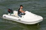 Rigid Hull Inflatable Yacht Tenders , Three Person Motorized Inflatable Boats