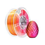 High Strength PLA+ Filament Diameter 1.75mm Silk Tri-color Rose Red Gold Green