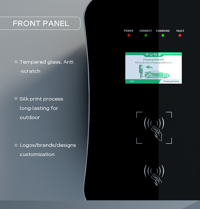 Christmas TYPE2 Public EV Charging Station AC 32A Ev Charger 7kw