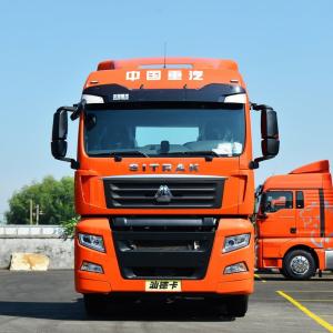 Quality Sinotruk SITRAK CNG C7H Used Tractor Trailer Head Truck 6x4 380hp 120 M 3 Curtain Truck Heavy Truck with None Touch Screen wholesale