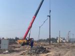 130kw 377mm Stone Column Driving Vibroflotation Method Machine