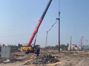 Quality 130kw 377mm Stone Column Driving Vibroflotation Method Machine wholesale