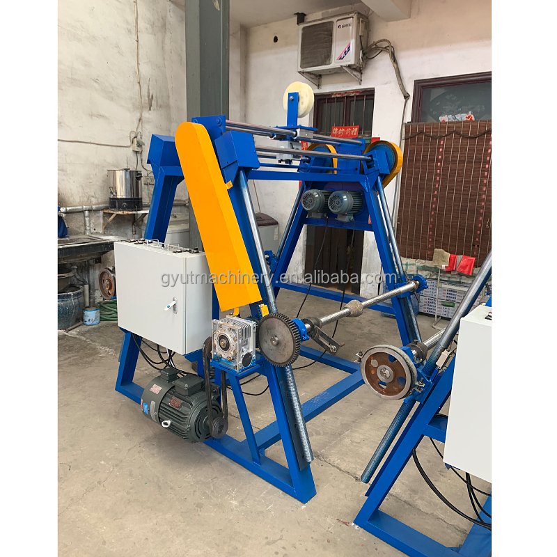 Speed Automatic Cable Take-up Pay-off Machine 1550x1550x1650 Size Braiding Professional