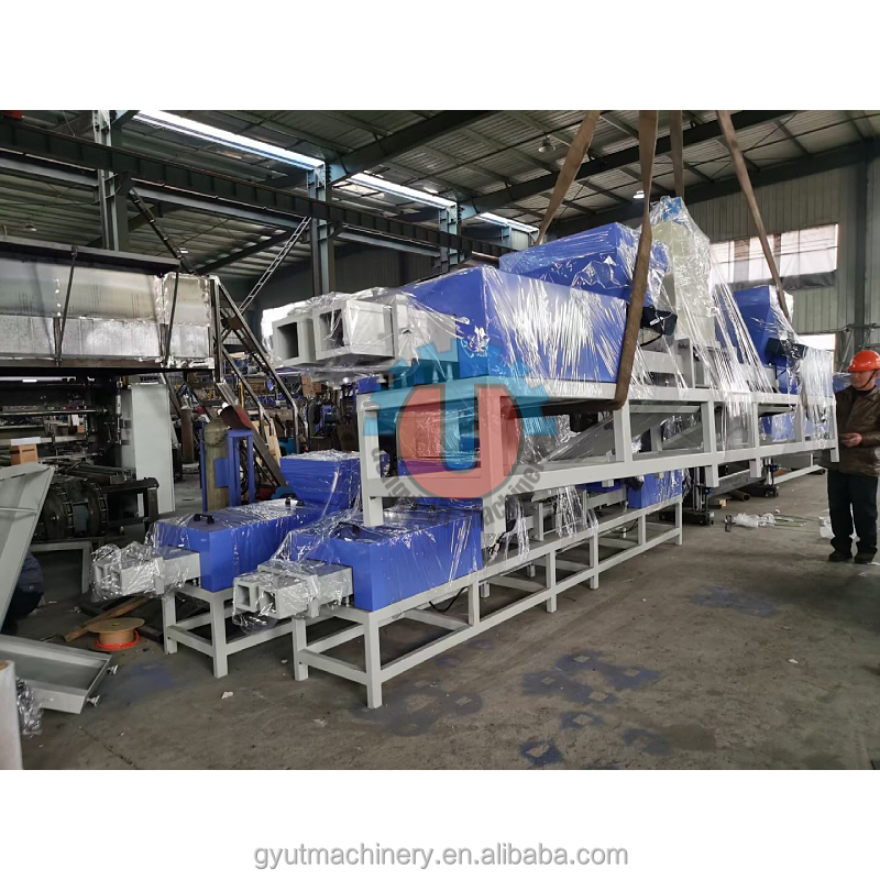 Wood Block Press Machine for Hot Pressing Wood Board Saw Cutter Wood Pallet Feet