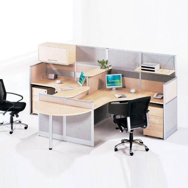 High Office Partition Cubicle Private Staff Modular Workstation System