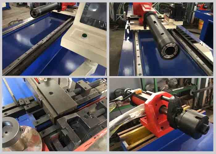 220v / 380v Aluminum Pipe Bender , Custom Hydraulic Tube Bending Machine