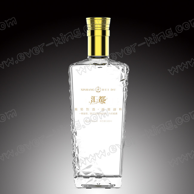 Luxury Customed Drawer Gift Box For Glass Liquor Bottle Vodka Gin Whisky Bottle Packaging Box