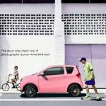 2 Doors 2 Seats Mini Electric Car Solar 2 Big Trunk Low City Commuting Vehicle