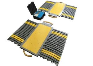 Quality Water Resistant Portable Axle Weighbridge 400x300x40mm Each Pad Dimension wholesale