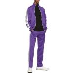 Custom Logo Sweatsuit Sets Casual Sportswear Men Striped Running Wear Training