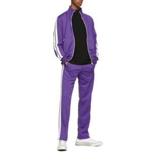 Quality Custom Logo Sweatsuit Sets Casual Sportswear Men Striped Running Wear Training Jogging Wear wholesale
