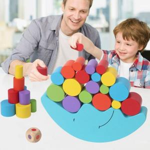 Quality Wooden Montessori Moon Balance Game For Early Learning wholesale