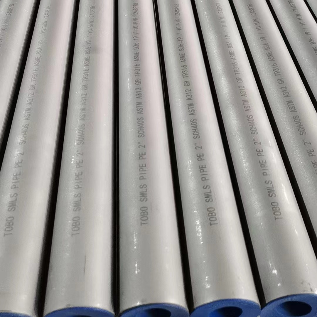 Seamless Stainless Steel Pipe TP316 / TP316L / TP316H Stainless Steel Hollow Tube