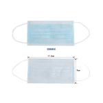 Wholesale 3Ply Non-Woven Breathing Protection Anti-virus Disposable Face Masks