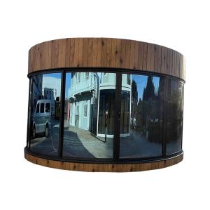 Quality Wooden Houses EU Australian Standard Container Office Residential Circular Garden Integrated House with Various Materials wholesale