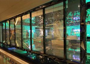 Quality 4500CD P3.91 500*1000mm Transparent LED Glass Screen wholesale