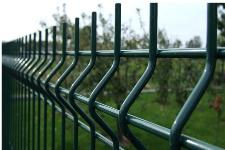 Pvc Coated 6mm 3d Welded Wire Fence For Highway