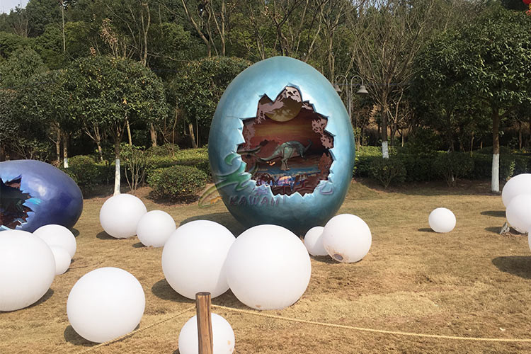 Natural Realistic Simulation Dinosaurs Custom Fiberglass Products For Amuseument Park